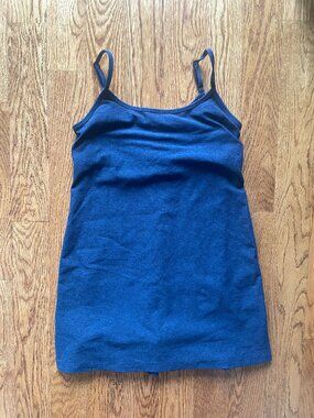 NEW, LIKE NEW Beyond Yoga Midweight Spacedye Forever Dress in Blue in Small